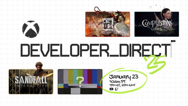 Xbox Developer Direct fissato per il 23 gennaio