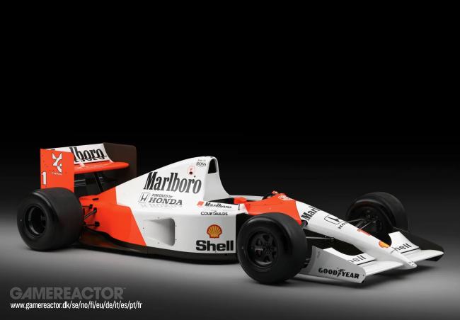 La McLaren MP4/6 del 1991 di Senna è in vendita