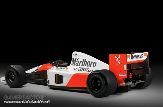 La McLaren MP4/6 del 1991 di Senna è in vendita