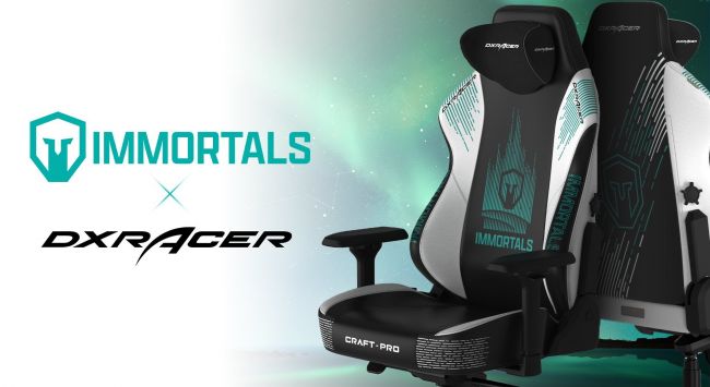 Immortals ha stretto una partnership con DXRacer