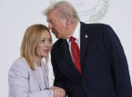 Giorgia Meloni in imbarazzante scambio con Trump dopo che il presidente degli Stati Uniti l'ha definita "bella"