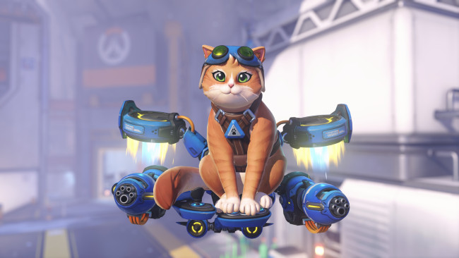 Alcune skin per il Jetpack Cat di Overwatch saranno ispirate ai gatti degli sviluppatori