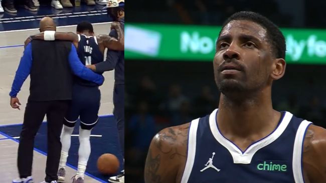 Momento potente in NBA: Kyrie Irving sceglie di prendere i tiri liberi nonostante abbia un infortunio che ha posto fine alla stagione