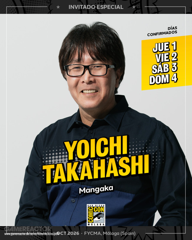 Il San Diego Comic-Con Málaga conferma il creatore di Captain Tsubasa: Yoichi Takahashi