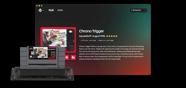 Epilogue lancia uno slot per cartucce Super Nintendo per il tuo computer