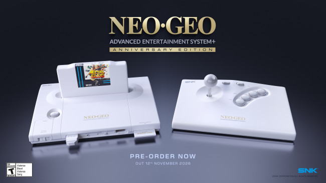 Neo Geo AES+ è reale, il re ritorna dopo 35 anni