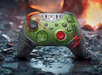 Xbox sfoggia i controller Doom dall'aspetto infernale