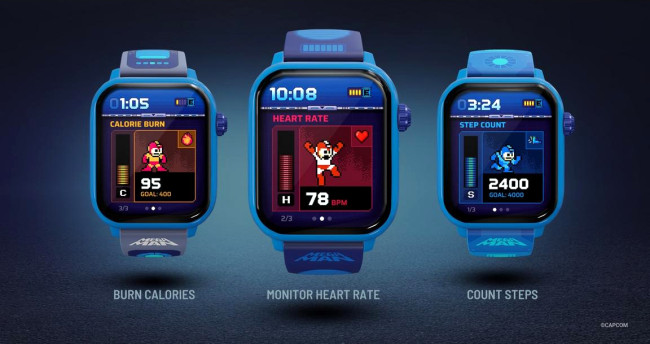 Dai un'occhiata a questo fantastico smartwatch di Mega Man