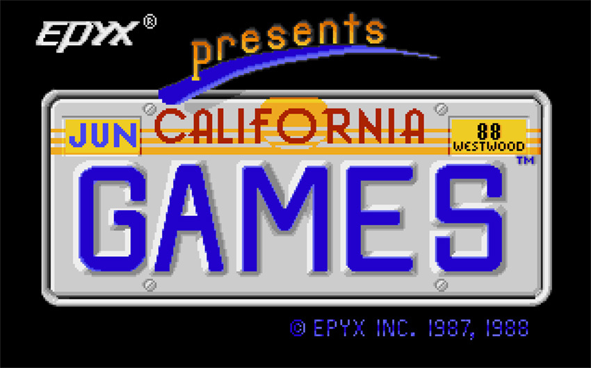 Una breve storia di California Games - Oltre all'azienda che li ha portati dietro, di cui oggi pochi conoscono