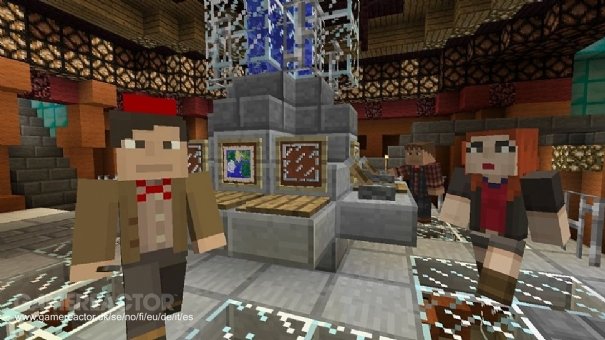 The Doctor Who Pack Disponibile In Minecraft