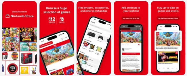 L'app Nintendo Store viene finalmente lanciata in Europa