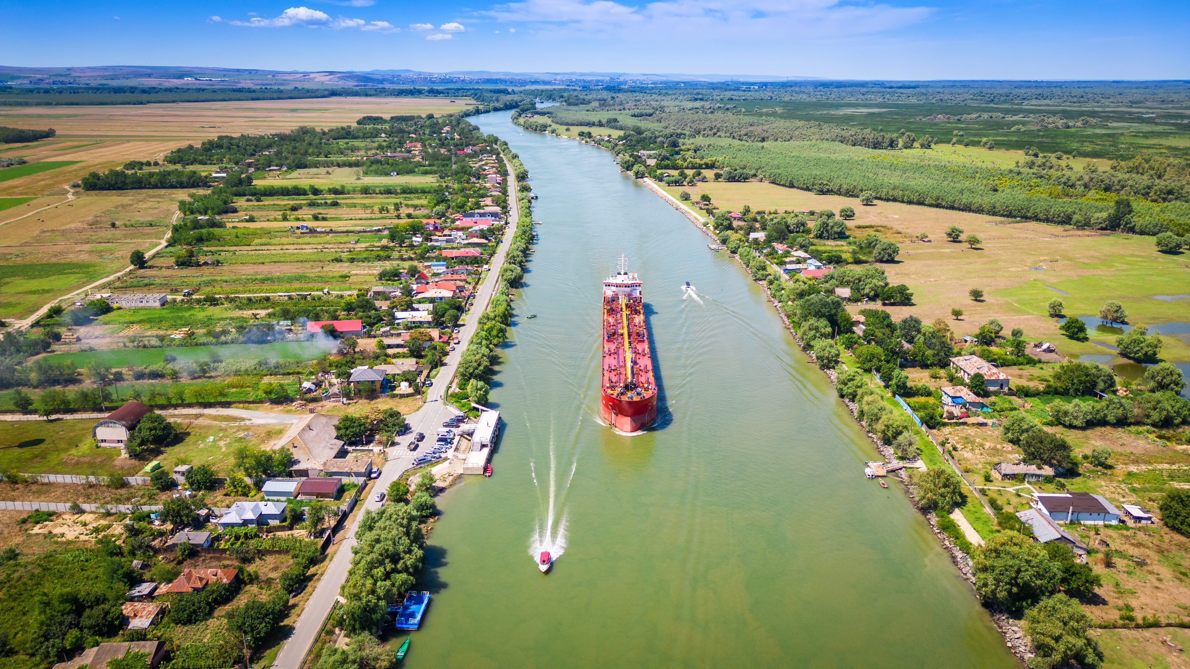 I livelli idrici del fiume Danubio scendono al minimo degli ultimi 30 anni