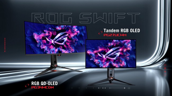 I monitor gaming tandem RGB OLED arriveranno presto sui mercati