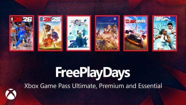 Sei titoli 2K Games sono giocabili con qualsiasi abbonamento Xbox Game Pass questo fine settimana