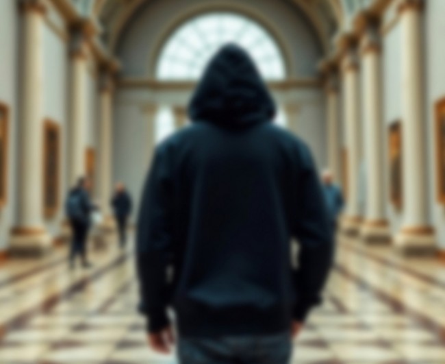 Secondo quanto riferito, la password di sicurezza video del Louvre era... "LOUVRE"