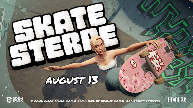 Nuovo gioco di skateboarding Skatesterre presentato prima dell'uscita del prossimo mese