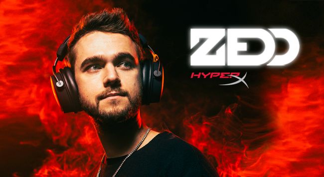 Zedd è entrato a far parte di HyperX come ambasciatore globale del marchio