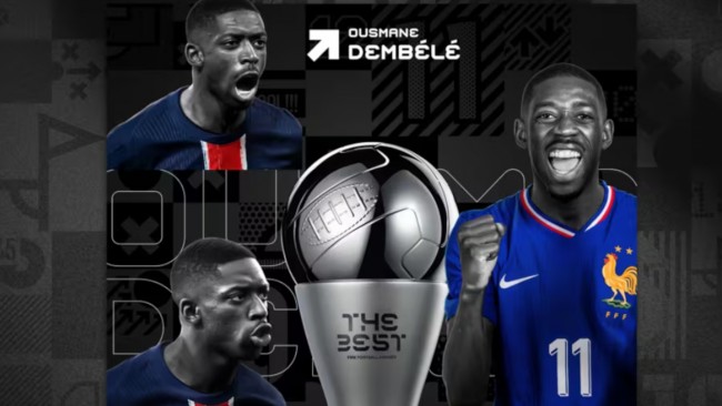 Dembélé e Bonmatí vincono i premi FIFA The Best, ma c'è controversia sulla squadra dell'anno