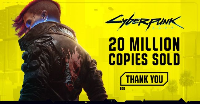 Cyberpunk 2077 ha venduto oltre 20 milioni di copie