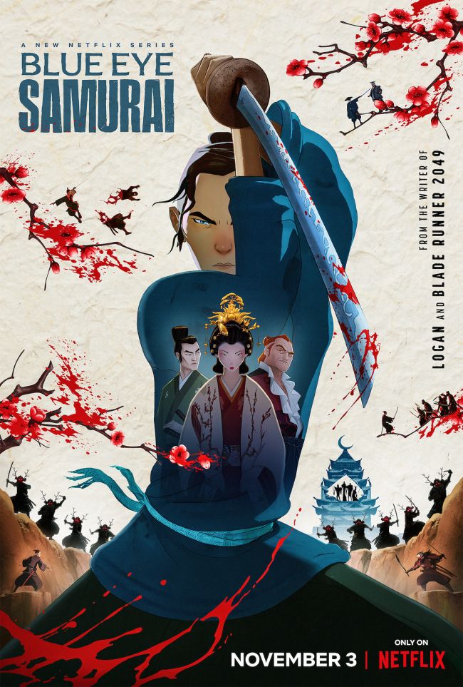 Netflix rinnova Blue Eye Samurai per la stagione 2 Netflix rinnova Blue Eye Samurai per la stagione 2