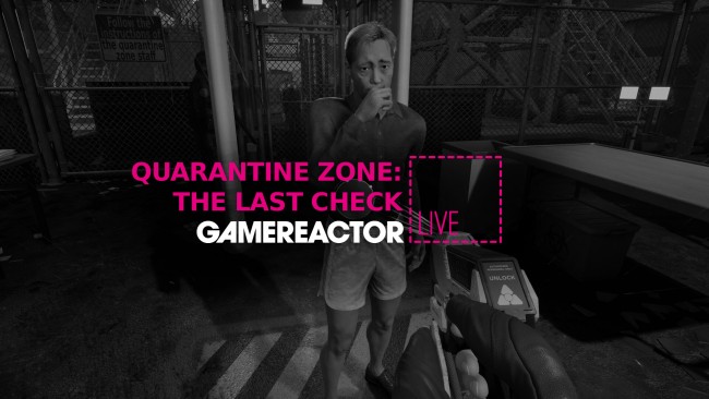 Stiamo monitorando i sopravvissuti in Quarantine Zone: The Last Check nel GR Live di oggi