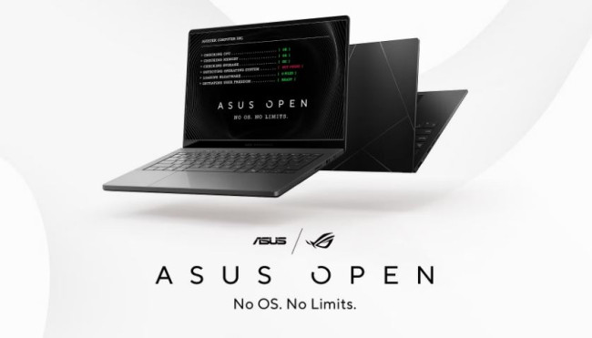 ASUS Open ti permette di acquistare PC senza un sistema operativo