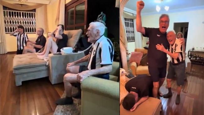 L'affascinante video di tre generazioni che celebrano la vittoria del BotafogoLibertadores diventa virale