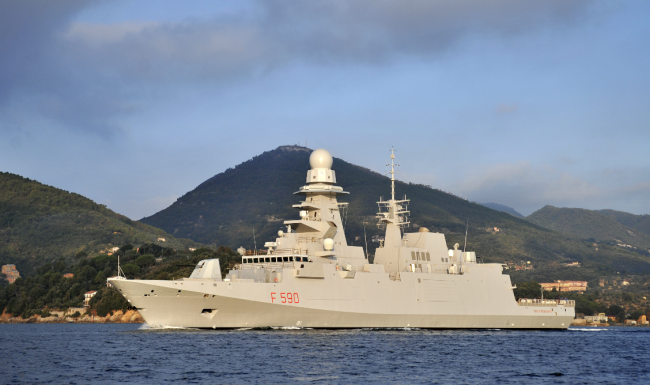 L'Italia prevede un investimento di 2,4 miliardi di euro per l'aggiornamento delle fregate