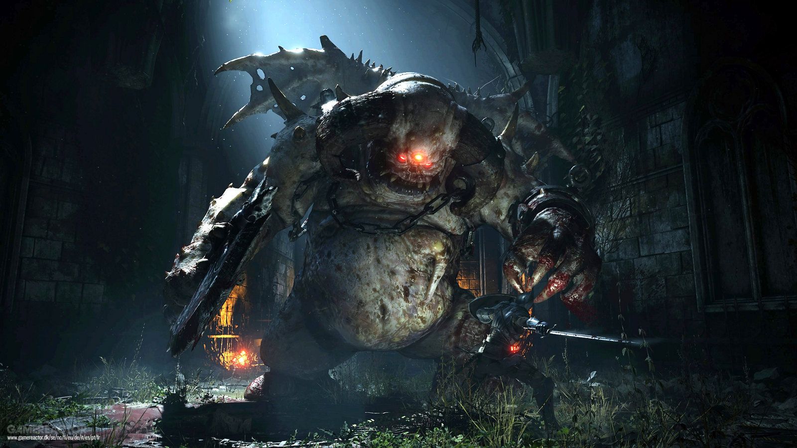 Eccoci giocare contro il primo boss di Demon's Soul su PS5 Demon's