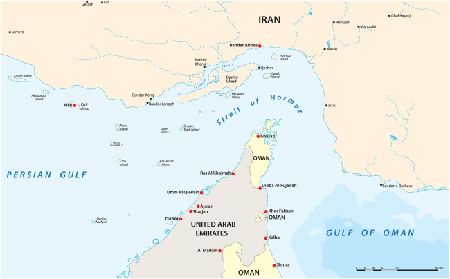 L'Iran chiude parzialmente lo Stretto di Hormuz con l'inizio dei colloqui nucleari con gli Stati Uniti
