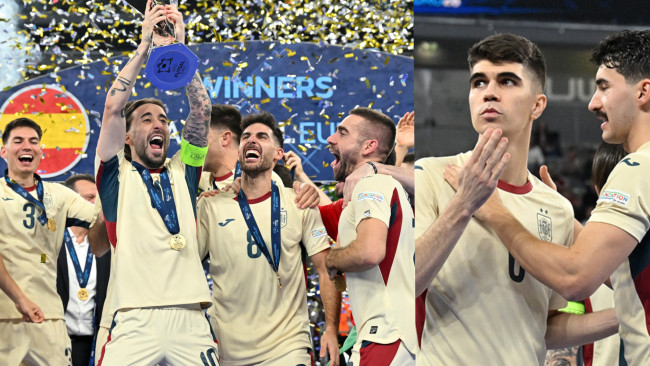La Spagna sconfigge il Portogallo conquistando l'ottavo Campionato Europeo UEFA di Futsal