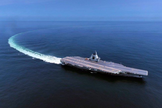 La Cina commissiona la sua terza portaerei, nota come Fujian
