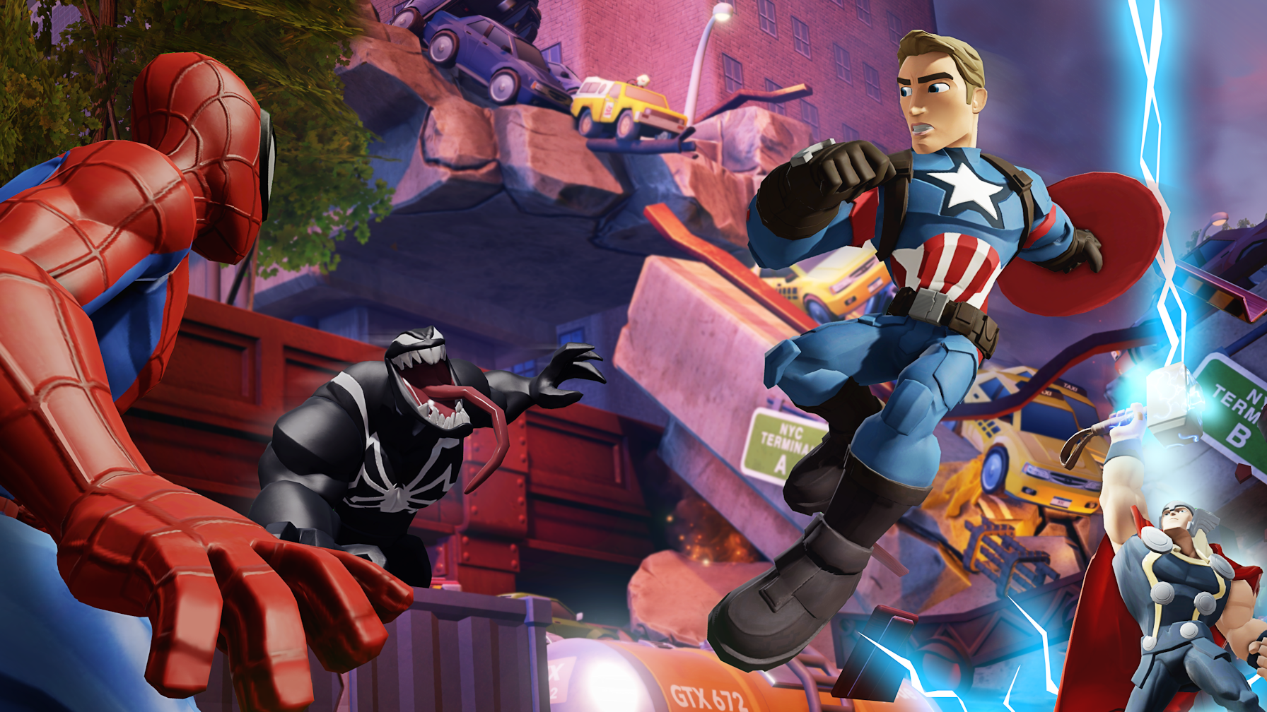 Disney Infinity 3.0 Marvel Battlegrounds Play Set Recensione