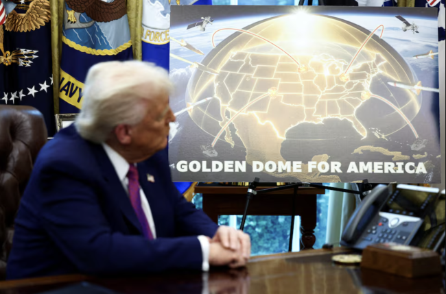 Il costo della Golden Dome sale a 185 miliardi di dollari