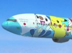 La squadra del Giappone vola ai Mondiali su un aereo Pokémon