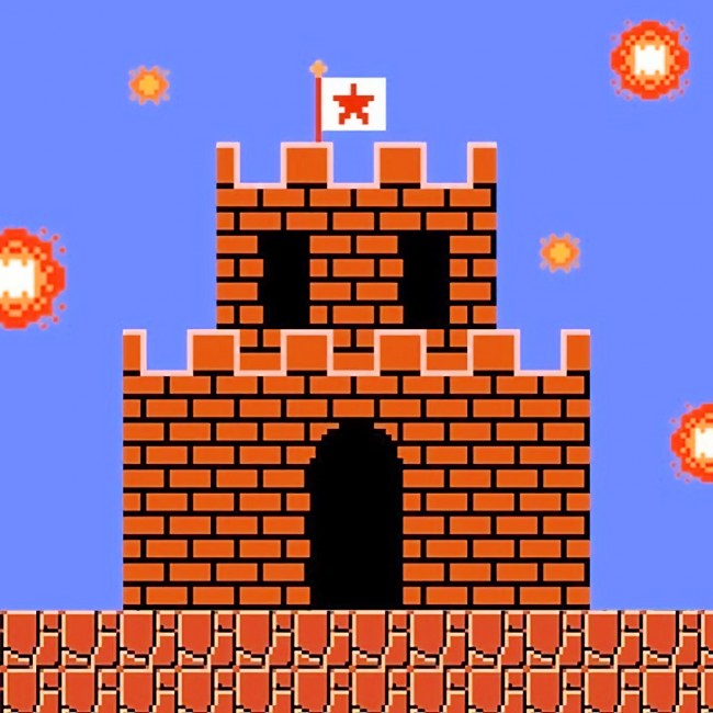 Il Nintendo Museum aggiunge l'iconico spot fotografico del castello di Mario a 8 bit