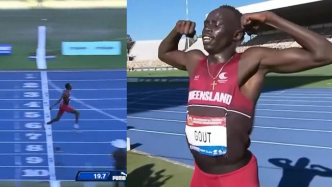 Gout Gout è l'uomo più veloce del mondo a 16 anni... Ma tutti hanno sbagliato a scrivere il loro nome