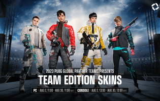 Soniqs e Gen.G ora hanno skin PUBG: Battlegrounds Team Edition