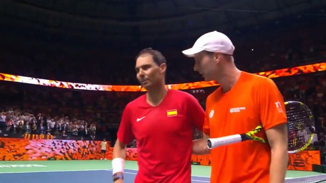 Rafa Nadal perde quella che potrebbe essere la sua ultima partita di tennis professionistico