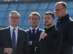 Zelensky incontra Starmer, Macron, Merz a Londra