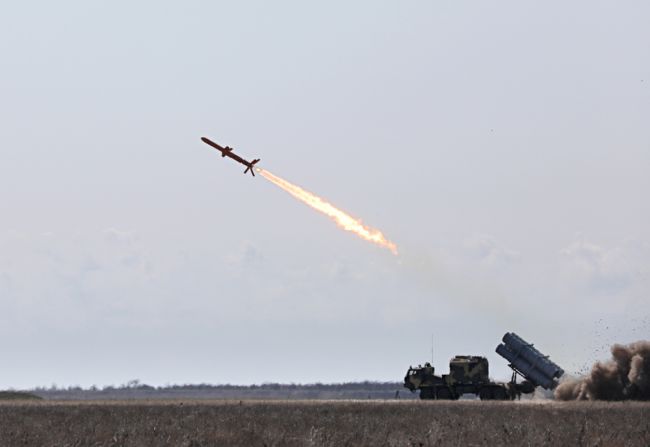 L'Ucraina presenta il missile Neptune aggiornato