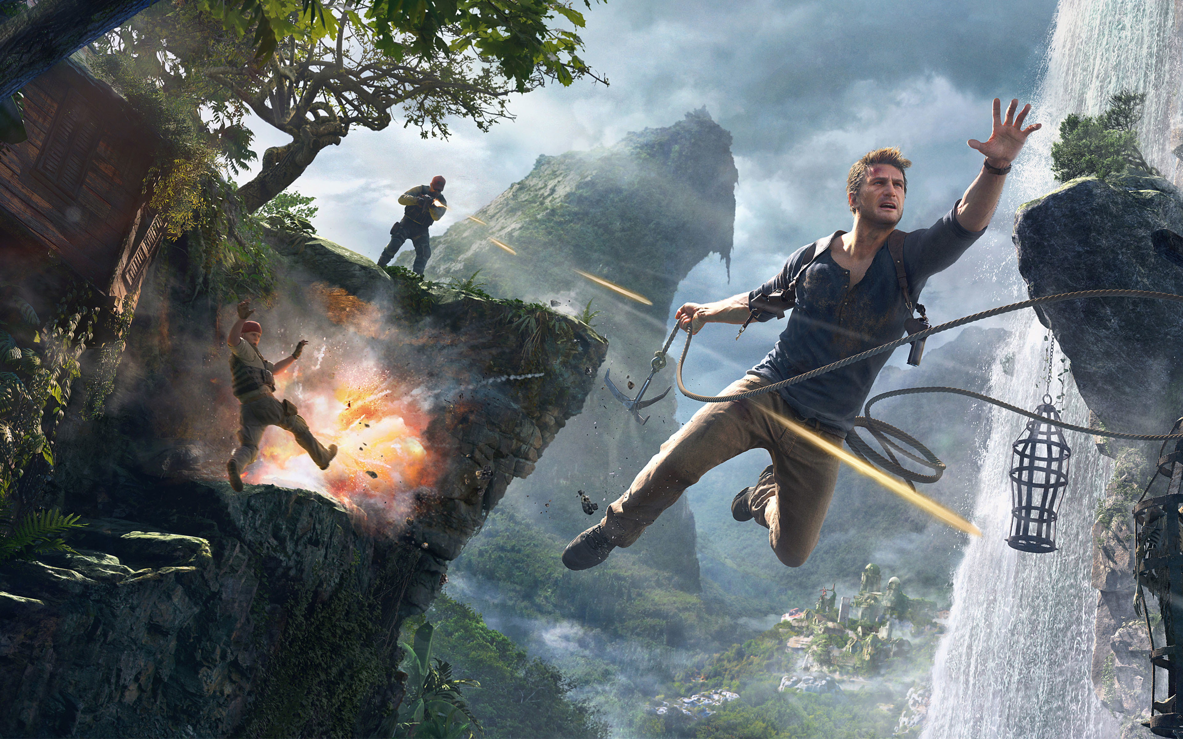 Fun games 4. Uncharted 4. Uncharted 4: a Thief’s end. Uncharted 2022 игра.