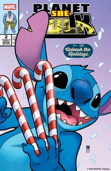 Stitch torna ad abbellire le copertine di diversi fumetti Marvel in arrivo