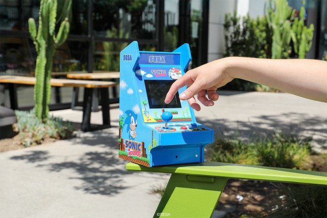 Sega e MyArcade annunciano due mini macchine arcade Sonic