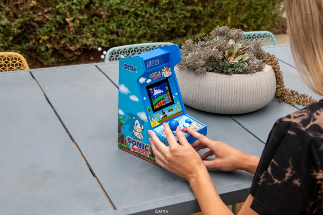 Sega e MyArcade annunciano due mini macchine arcade Sonic
