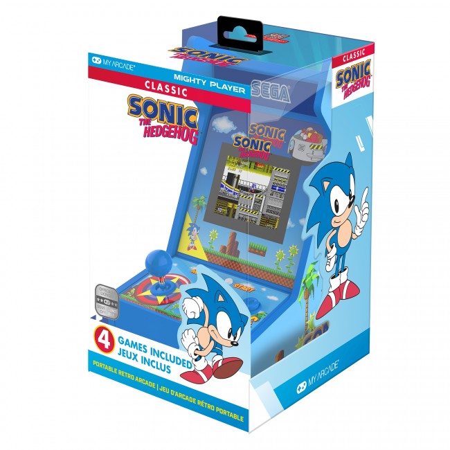 Sega e MyArcade annunciano due mini macchine arcade Sonic