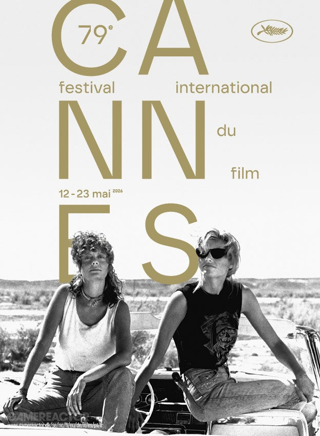 Il Festival di Cannes rende omaggio al 35° anniversario della prima di Thelma & Louise sul poster ufficiale dell'edizione 2026