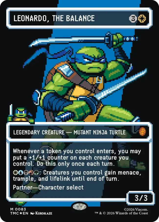 La collezione Teenage Mutant Ninja Turtles di Magic: The Gathering presenta carte ispirate ai giochi