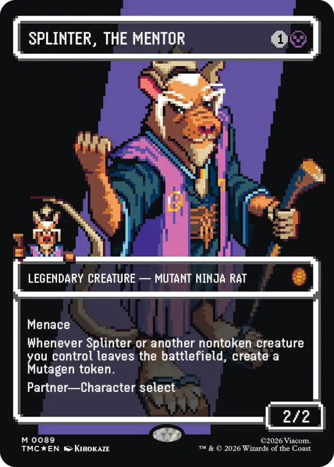 La collezione Teenage Mutant Ninja Turtles di Magic: The Gathering presenta carte ispirate ai giochi