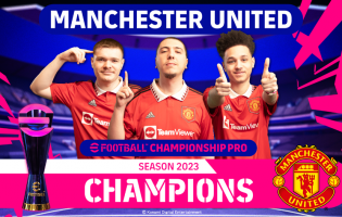 Il Manchester United incoronato vincitore dell'eFootball Championship Pro 2023
